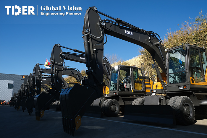 Wheeled Excavator Wheeled Excavator