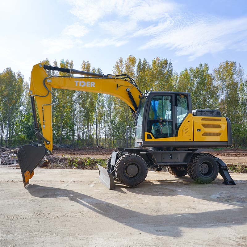 China Wheel Excavator