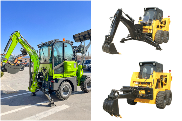 Skid Steer With Attachments Skid Steer With Attachments